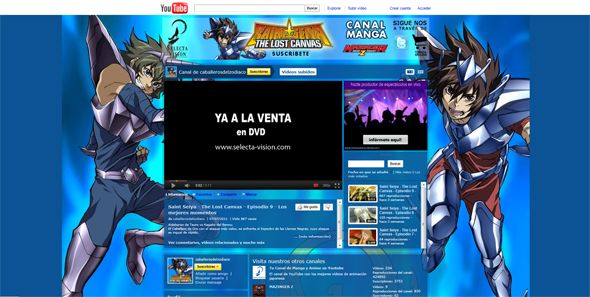 Saint Seiya Youtube 1