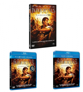 Inmortals dvd