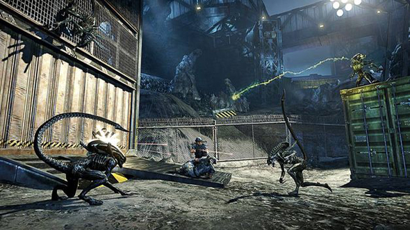 Aliens: colonial marines interior