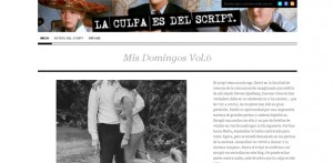 La Culpa es del Script