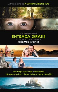 Entradas gratis. A Contracorriente Films