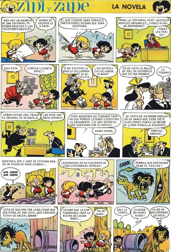 Zipe y Zape. Comic