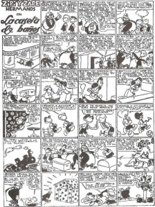 Zipe y Zape. Primera historieta de Escobar
