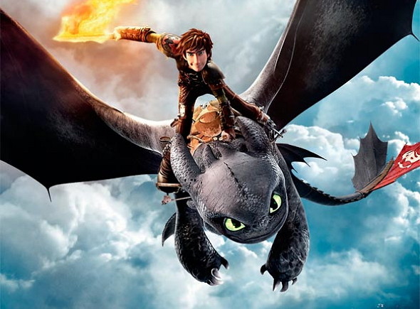 'Cómo entrenar a tu Dragón 2'
