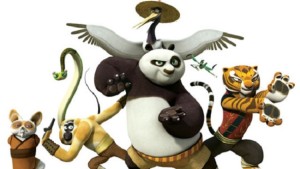 Kung Fu Panda y Dragones DVD interior 1