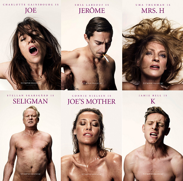 Carteles de 'Nymphomaniac'