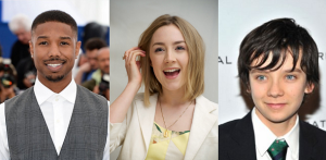 Michael B. Jorda, Saoirse Ronan y Asa Butterfield