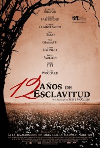 Póster '12 años de esclavitud'