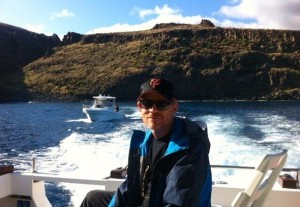 Ron Howard durante el rodaje de 'In the heart of the sea'