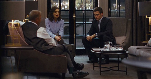 Costner, Knightley y Pine en 'Jack Ryan: Operación Sombra'