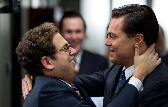 Leonardo DiCaprio y Jonah Hill en 'El lobo de Wall Street'