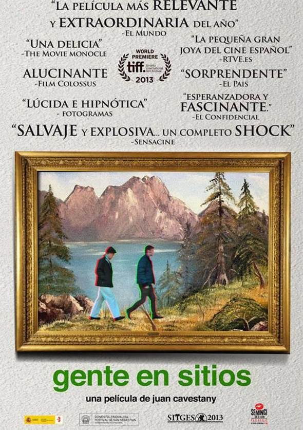 Póster de Gente en sitios