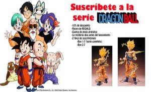 Bola de Dragón. Suscripción