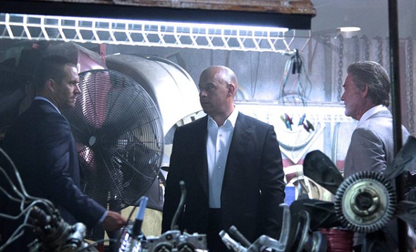 Paul Walker, Vin Diesel y Kurt Russell en 'A todo gas 7'
