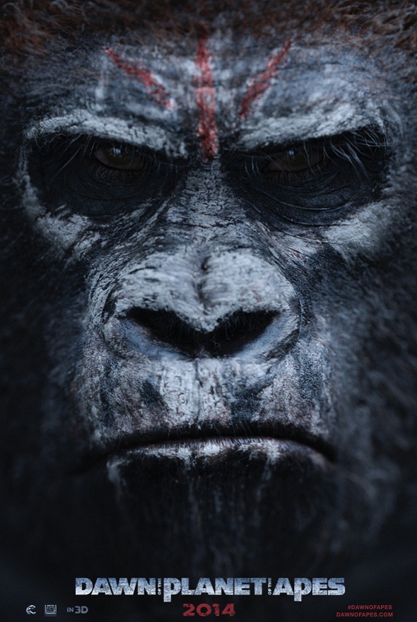Nuevo póster de 'El amanecer del planeta de los simios'