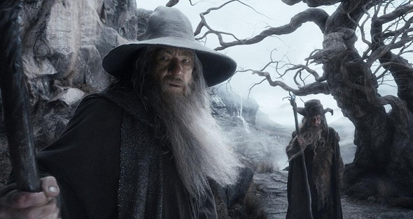 Ian McKellen como Gandalf en 'El Hobbit: La desolación de Smaug'