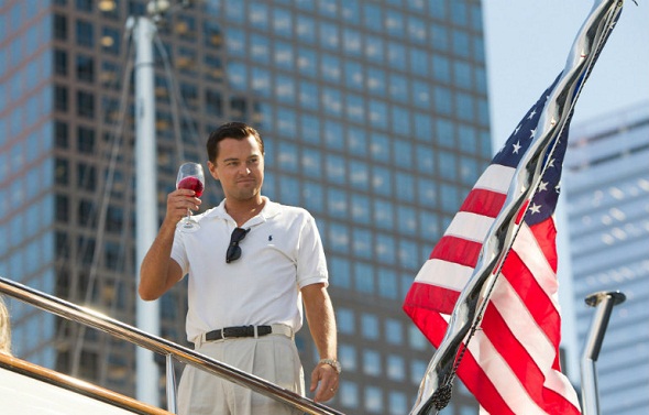 Leonardo DiCaprio en 'El lobo de Wall Street'