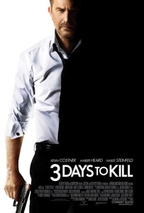 Póster de 'Three days to kill'