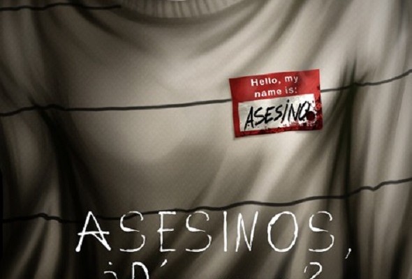 Póster del cortometraje 'Asesinos ¿Dígame?'