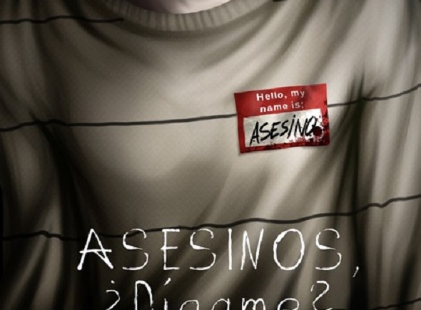 Póster del cortometraje 'Asesinos ¿Dígame?'
