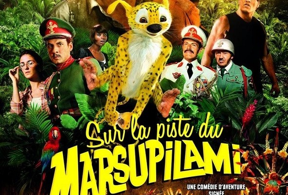 En Busca de Marsupilami. Póster orignal.