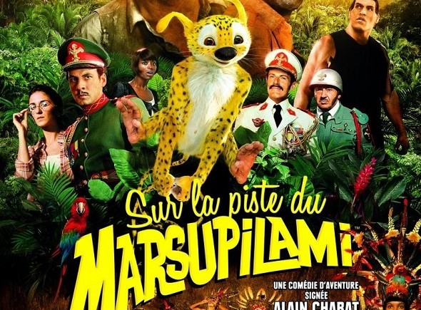 En Busca de Marsupilami. Póster orignal.