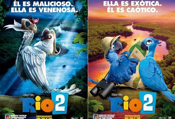 Rio 2. Pósteres