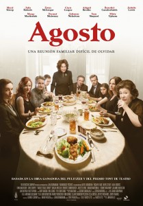 Póster español de 'Agosto'