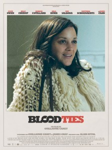 Póster de 'Blood ties' de Marion Cotillard