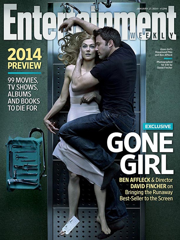 'Gone girl' en la portada de Entertainment Weekly