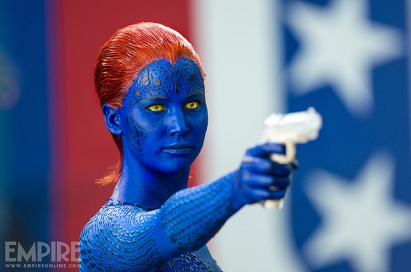 Jennifer Lawrence como Mística en 'X-Men: Días del futuro pasado'