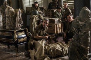 George Clooney, Matt Damon y el resto de la troupe de 'Monuments men'