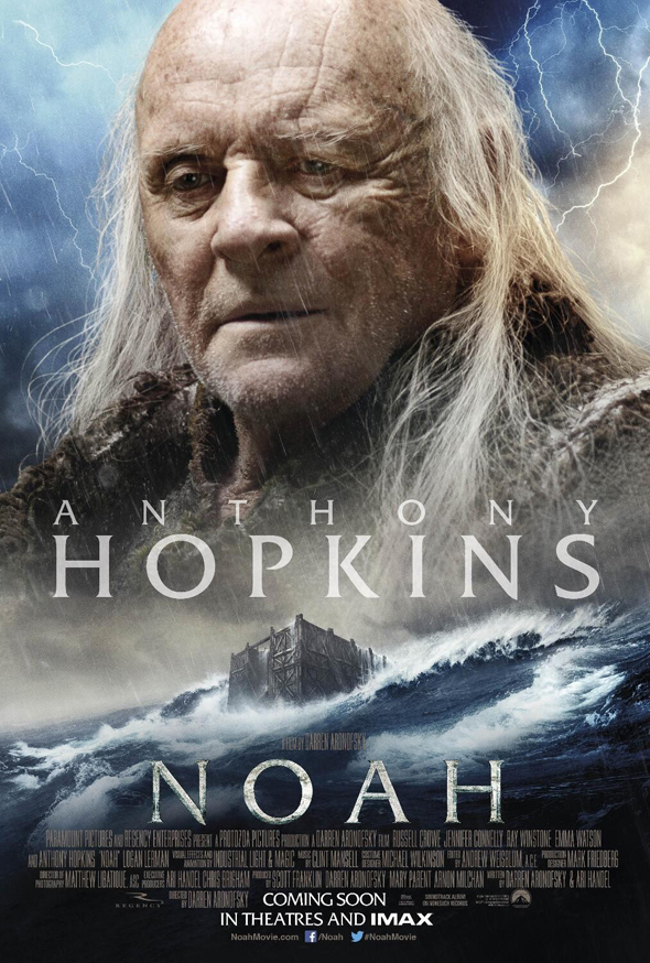 Póster de 'Noé' con Anthony Hopkins