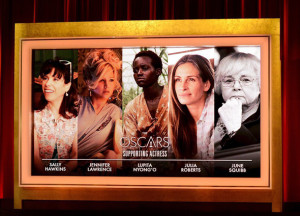 Actrices de reparto nominadas al Oscar 2014
