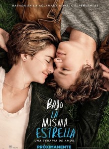 Póster de 'Bajo la misma estrella'