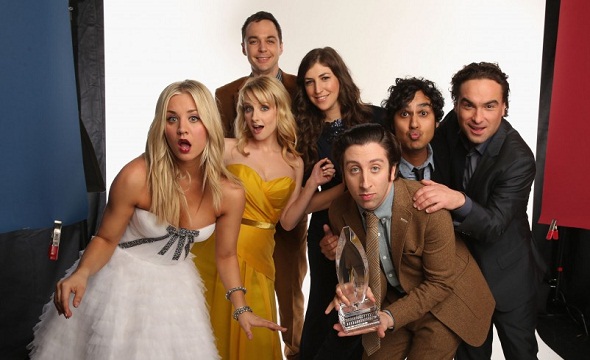 Protagonistas de 'The Big Bang Theory' 