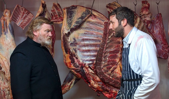 Gleeson y Chris O'Dowd en 'Calvary' Gleeson y Chris O'Dowd en 'Calvary'