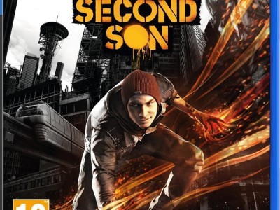 inFAMOUS Second Son. Carátula definitiva de PS4