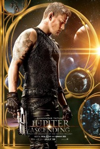Póster de Channing Tatum para 'Jupiter Ascending'