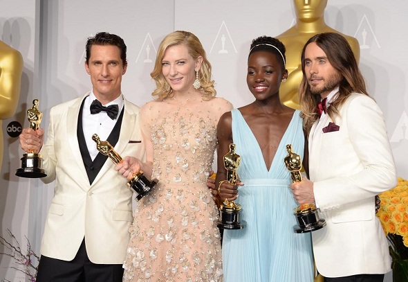 Los cuatro actores ganadores del Oscar