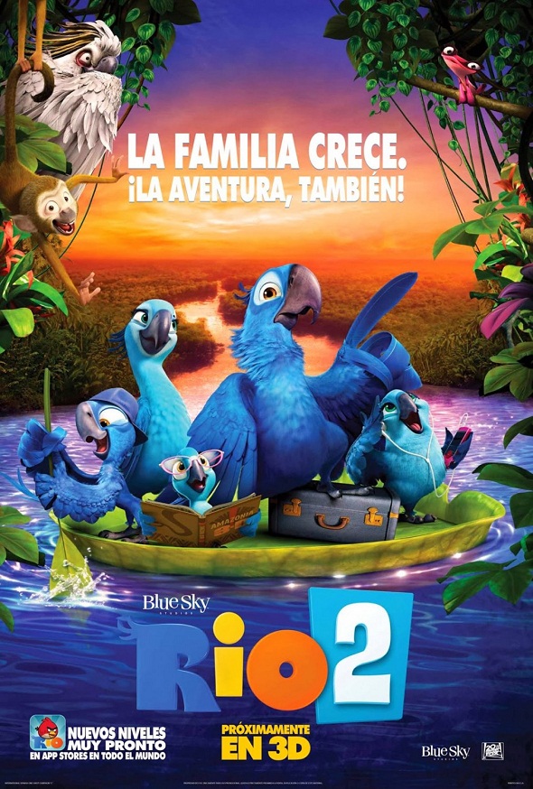 Póster español de 'Río 2'
