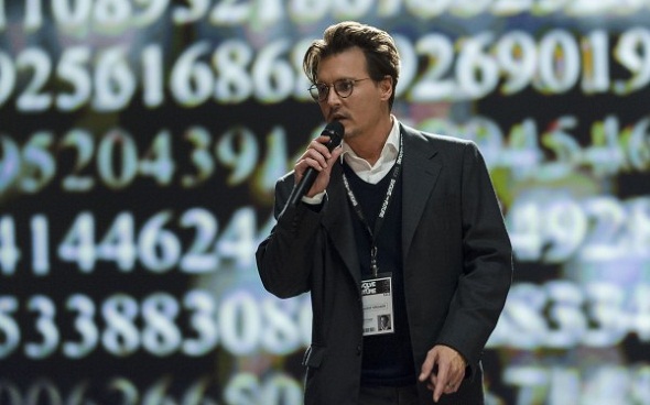 Johnny Depp en 'Trascendence'