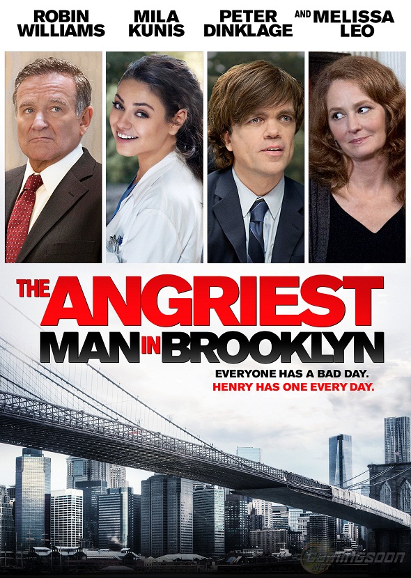Póster de 'The angriest man in Brooklyn'
