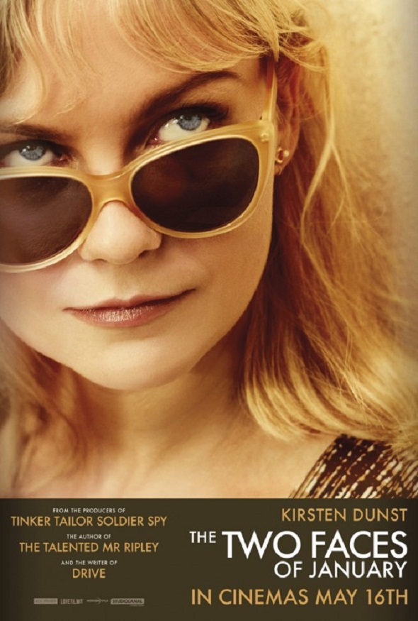 Póster de Kirsten Dunst para 'Las dos caras de enero'