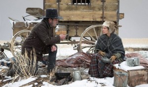 Tommy Lee Jones y Hilary Swank en 'The homesman'