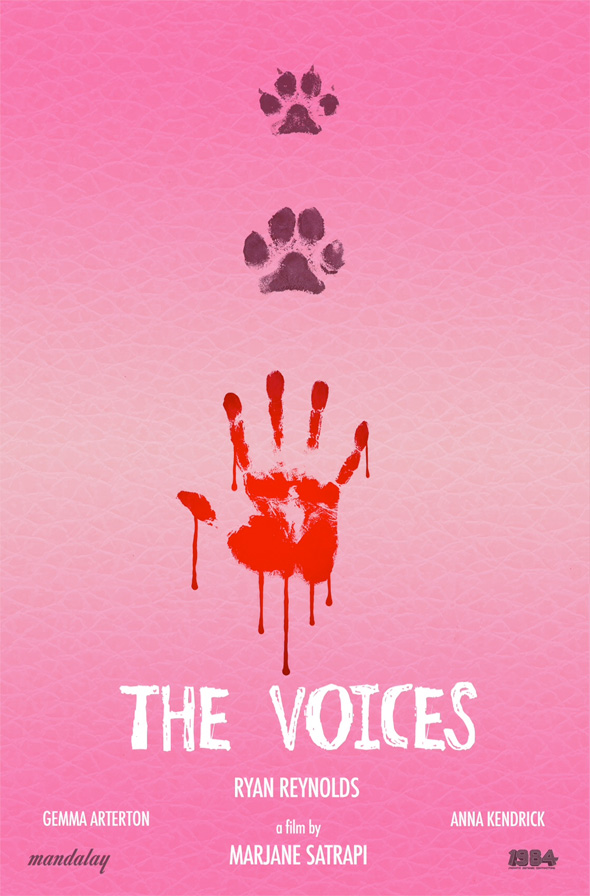 Teaser póster de 'The voices'