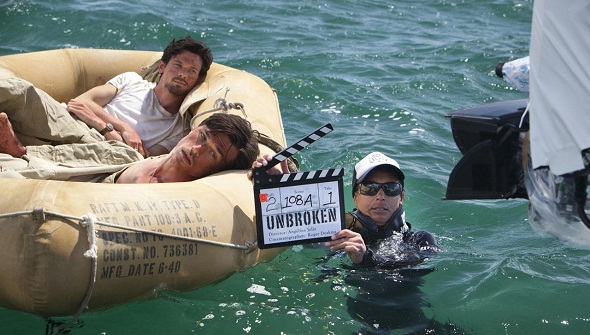Rodaje de 'Unbroken'