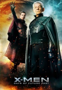 Joven y maduro Magneto en 'X-Men: Días del futuro pasado'
