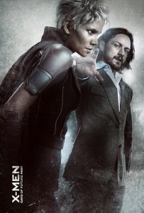 Halle Berry y James McAvoy en otro cartel del film