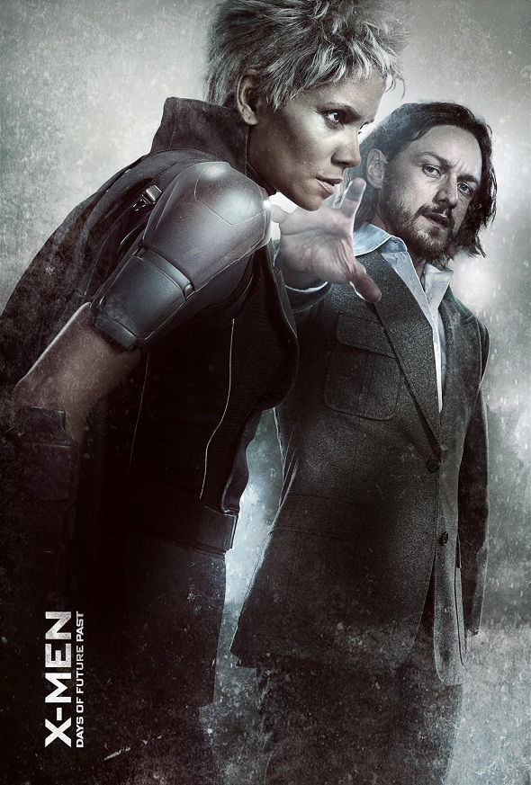 Halle Berry y James McAvoy en otro cartel del film